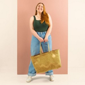 [5015-CR-1C] BABS Oversized Tote - Corduroy