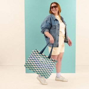 [5015-PP-4CP] BABS Oversized Tote - Puff Puff