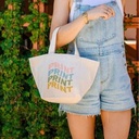 Dumpling Tote - Natural Canvas