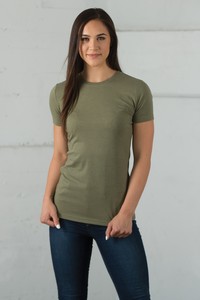 [KOI8060L] KOI® Element Ring Spun CVC Ladies' Tee