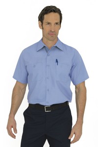 Red Kap® Industrial Short Sleeve Work Shirt