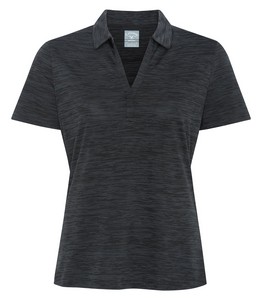 Callaway Broken Stripe Texture Ladies' Polo