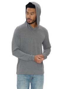 KOI® Element Triblend Long Sleeve Hooded Tee