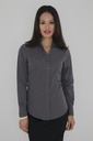 Coal Harbour® Textured Crosshatch Woven Ladies' Shirt