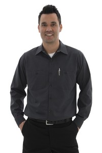 [SP14] Red Kap® Industrial Long Sleeve Work Shirt