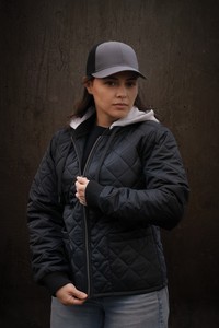 [WERK7611L] ATC WeRK™ Quilted Freezer Ladies' Jacket With Detachable Hood