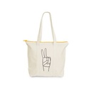Continued Twinkles Natural Canvas Tote