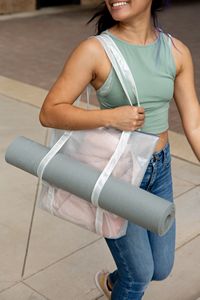 [5030-YO-PP-4CP] Twinkles Yoga Puff Puff Tote