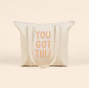Continued Twinkles Even More Tote (Natural Canvas)