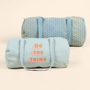 [5040-DN-1C] Small Denim Darling Duffel