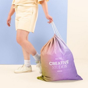 [5043-ST-4CP] Bubbles Laundry Bag - SofTek