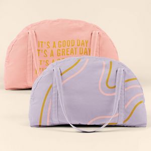 [5044-CC-1C] Somewhere Tote - Colored Canvas