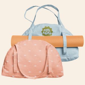 [5044-YO-CC-1C] Somewhere Yoga Tote - Colored Canvas