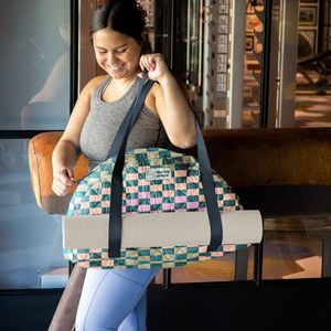 [5044-YO-PP-4CP] Somewhere Yoga Tote - Puff Puff