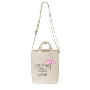 [5045-10-1C] Continued Puddle Jumper Tote (Natural Canvas)