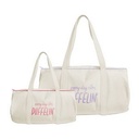 Continued Darling Duffel (Natural Canvas) Large