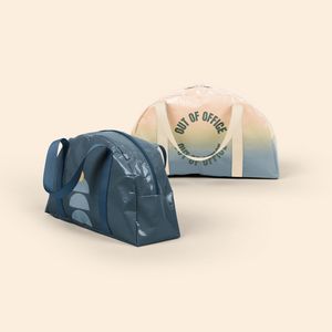 [5050-RC-4CP] Mini Somewhere Tote - Laminated Non-Woven Rpet