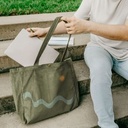 Open Laptop Tote - Corduroy