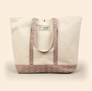 [5060-19-4CP] 4CP Trim Morris Extra Large Open Tote