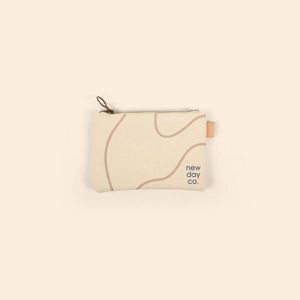 [5204-19-1C] Poptart Pouch - Heavyweight Canvas With Leather