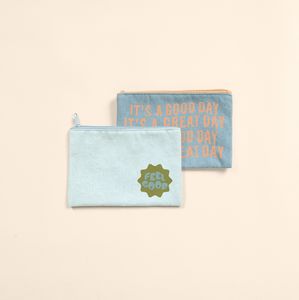 [5204-DN-1C] Poptart Pouch - DENIM
