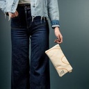 All The Things Pouch - Heavyweight Canvas With Leather