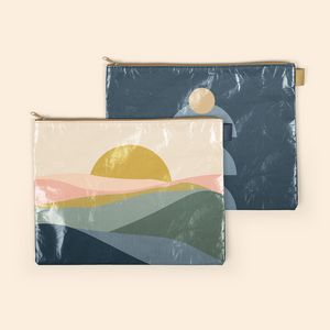 [5206-RC-4CP] Dollface Pouch - Laminated Non-Woven Rpet