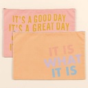 Dottie Pouch - Colored Canvas