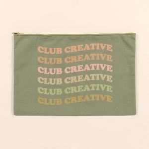 [5207-DC-4CP] Dottie Pouch - 4CP Pigment Dyed Canvas