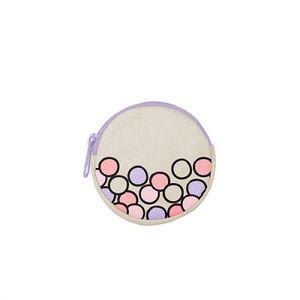 [5208-10-1C] Continued Dime Piece Pouch (Natural Canvas)