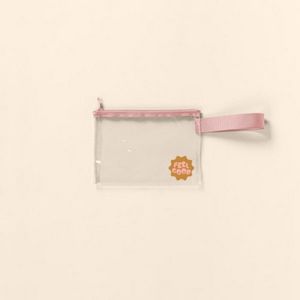 [5222-TV-1C] Poptart To Go Pouch - Clear Vinyl