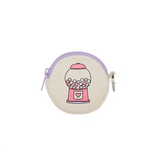 [5223-10-1C] Continued Dime Piece To Go Pouch (Natural Canvas)