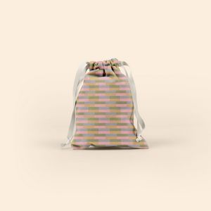 [5232-DC-4CP] Goodie Three Shoes Gift Bag - 4CP Pigment Dyed Canvas