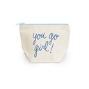 Continued Tweedle Dum Pouch (Natural Canvas)
