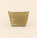 Vegan Leather Tweedle Dum Pouch