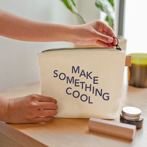 Heavyweight Canvas With Leather Tweedle Dee Pouch