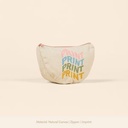 Wedge Pouch - Natural Canvas