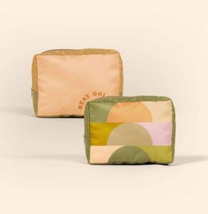 [5244-190T-4CP] Busy Bee Tuck & Toss Pouch