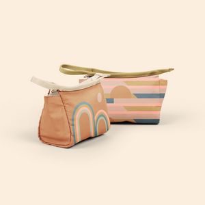 [5245-NT-4CP] Nylon Taslan Jetsetter Small Pouch
