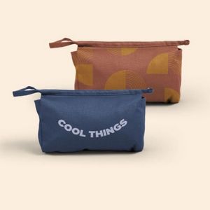 [5246-CL-1C] Jetsetter Medium - Colored Canvas With Leather Tab