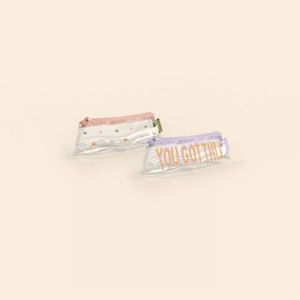 [5248-TV-1C] Clear Vinyl Fiddlesticks Small Pouch