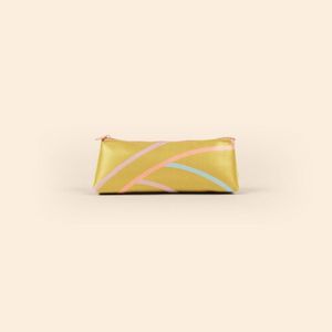 [5249-VL-4CP] Vegan Leather Fiddlesticks Middle Pouch