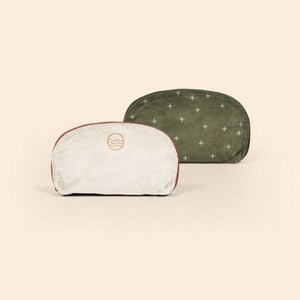 [5251-CR-1C] Corduroy Glam Clam Pouch