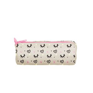 [5252-NAT] Continued Ladybug Pouch (Natural Canvas)