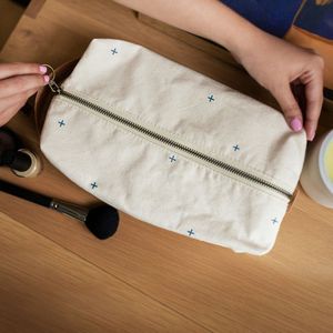 [5253-19-1C] Natural Canvas Doppelganger Pouch