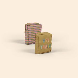 [5256-DC] Mod Pouch Small - 4cp Pigment Dyed Canvas