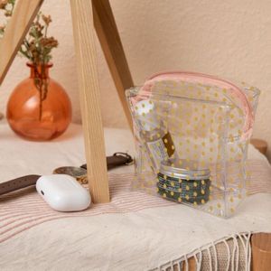 [5257-TV] Mod Pouch - Medium - Clear Vinyl