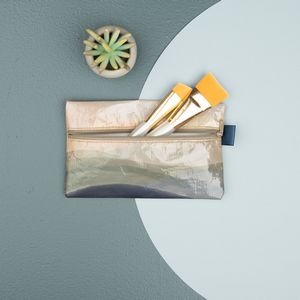 [5260-RC] Zip Front Pouches - Laminated Non-Woven Rpet - Small