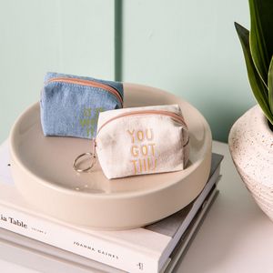 [5263-NAT] Tag-A-Long Pouch (Natural Canvas)