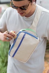 [5282-NAT] Sling Bag (Natural Canvas)